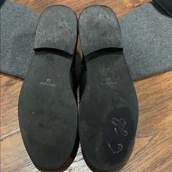 Black and gray tall boots - Picture 8 of 8